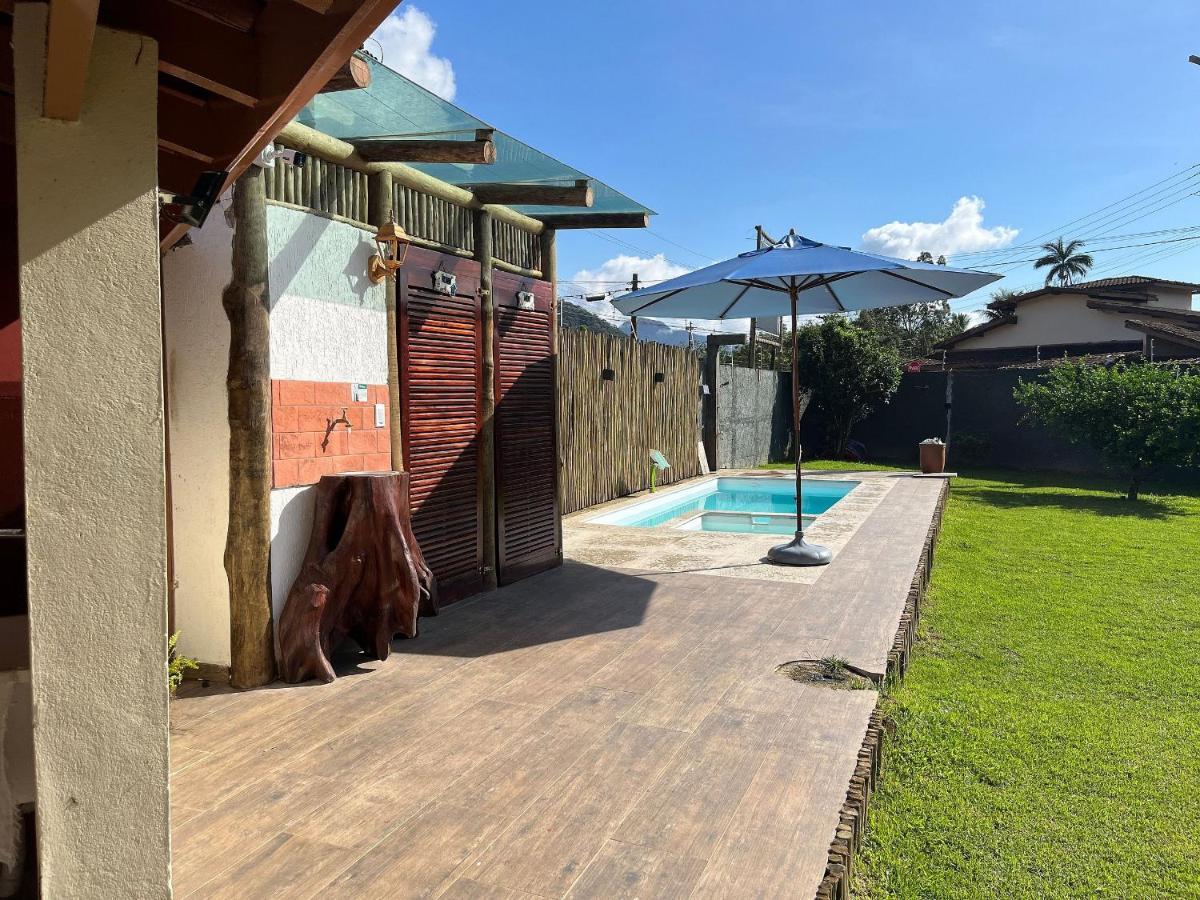Casa Piscina Jardim Ubatuba Villa Exterior photo