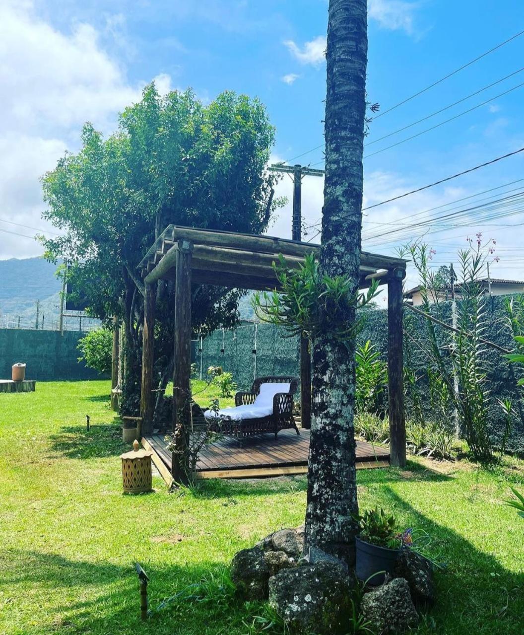 Casa Piscina Jardim Ubatuba Villa Exterior photo